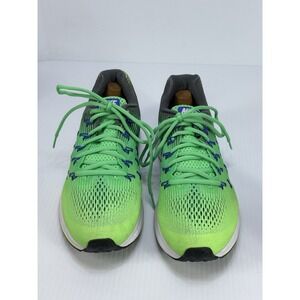 Nike Air Zoom Pegasus 33 Womens US Size 10.5 Electro Green 831356-301 Running